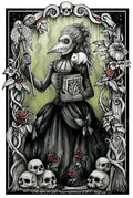 Diamond Painting Ms. Pestilence 25.6" x 38.2" (65cm x 96.8cm) / Square with 39 Colors including 1 AB and 3 Fairy Dust Diamonds / 101,529