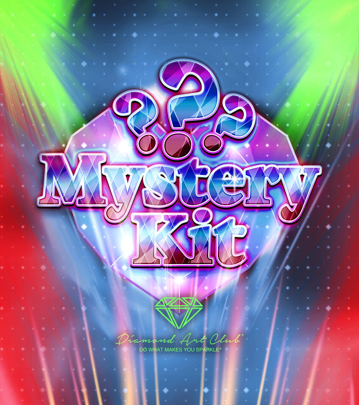Diamond Painting Mystery Kit #75 - Fantasy 27.6" x 31.1" (69.9cm x 78.9cm) / Square with 48 Colors including 3 ABs and 3 Fairy Dust Diamonds / 89,077