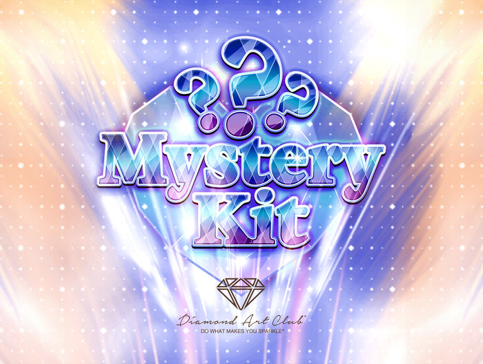 Diamond Painting Mystery Kit #77 - Winter 36.6" x 27.6" (92.8cm x 69.9cm) / Square With 54 Colors Including 2 ABs and 4 Fairy Dust Diamonds / 104,813