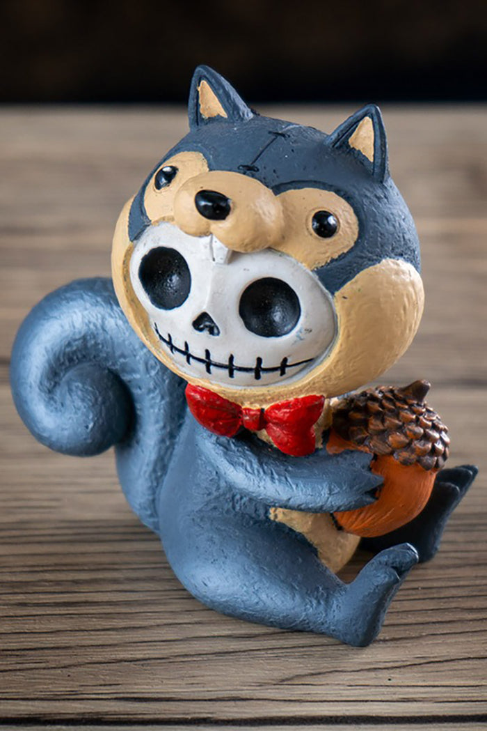 Nibbles the Spooky Squirrel Statue