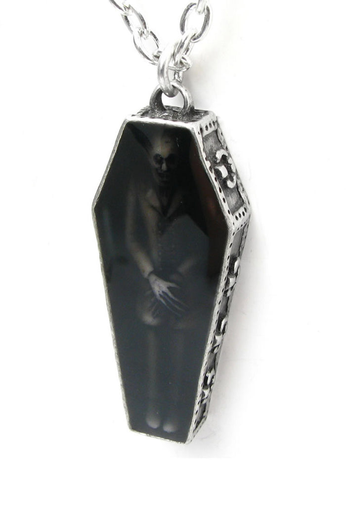 vampire goth nosferatu necklace by alchemy