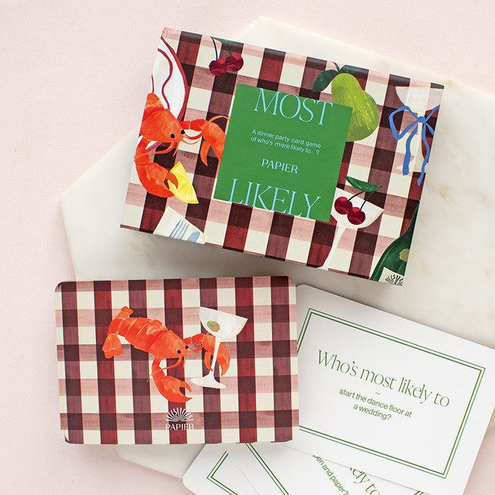 Papier 'Most Likely To' Party Game Cards