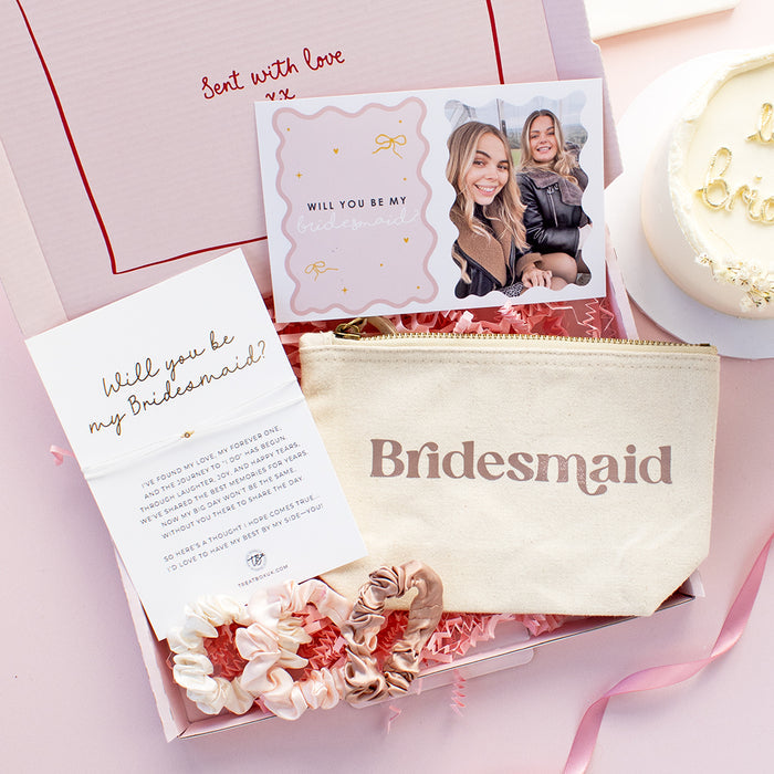 Personalised Bridesmaid / Maid Of Honour Proposal Box |  Ready to Go Letterbox TreatBox