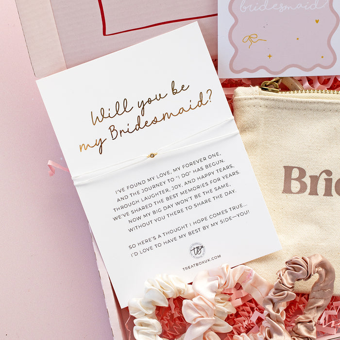 Personalised Bridesmaid / Maid Of Honour Proposal Box |  Ready to Go Letterbox TreatBox