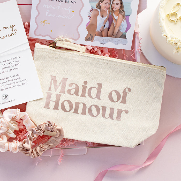 Personalised Bridesmaid / Maid Of Honour Proposal Box |  Ready to Go Letterbox TreatBox