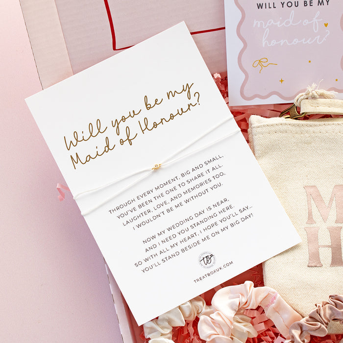 Personalised Bridesmaid / Maid Of Honour Proposal Box |  Ready to Go Letterbox TreatBox