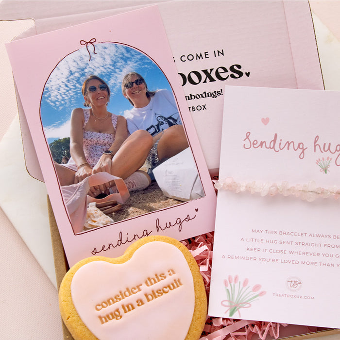 Personalised Mini Sending Hugs | Ready to Go Letterbox TreatBox