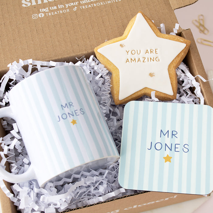 Personalised Teacher Star Trio | Ready To Go TreatBox