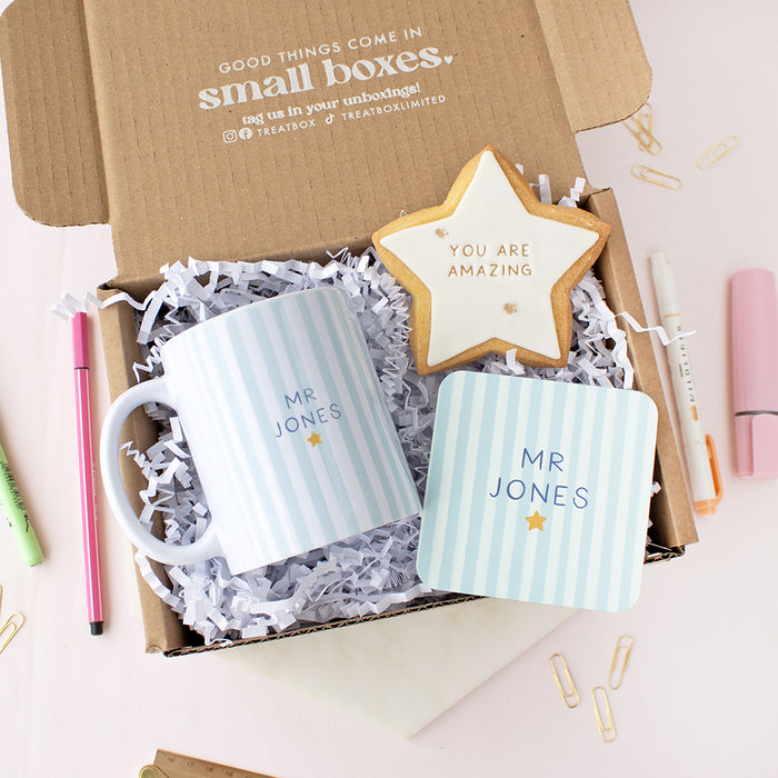 Personalised Teacher Star Trio | Ready To Go TreatBox