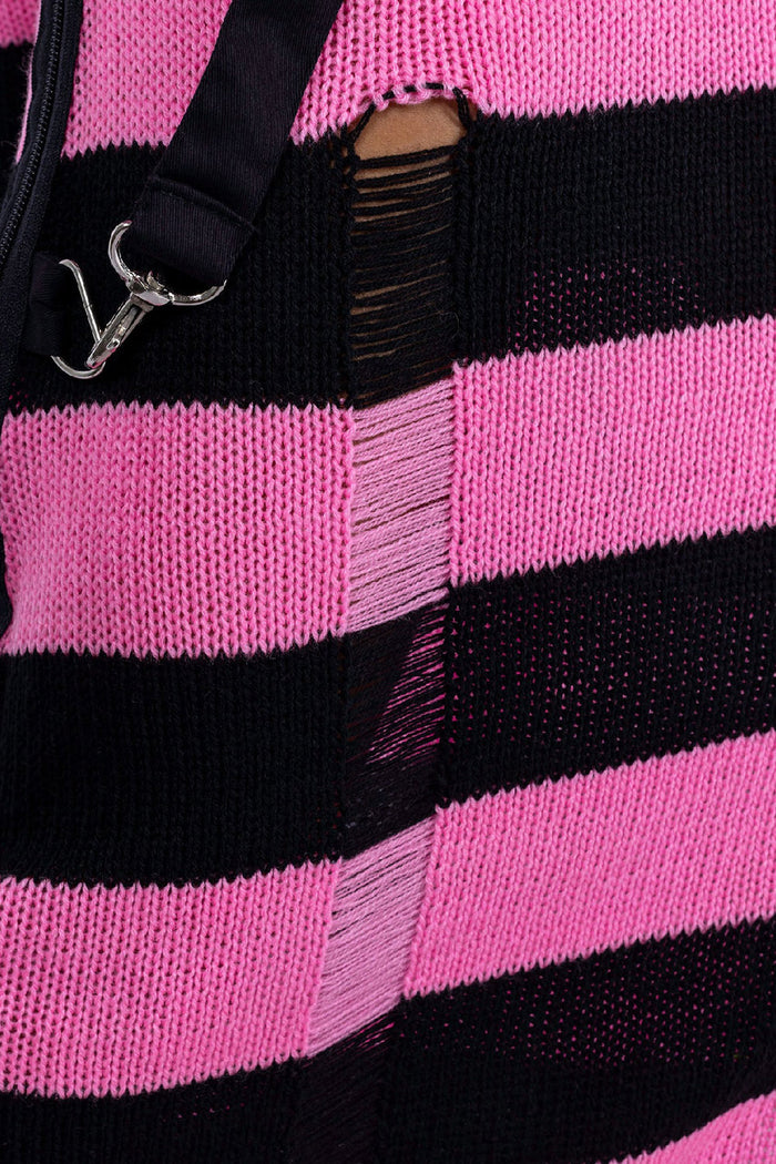 Petunia Dress [BLACK/PINK]