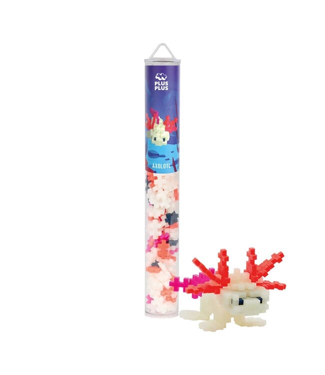 Plus-Plus | Buis 100 pcs | Axolotl