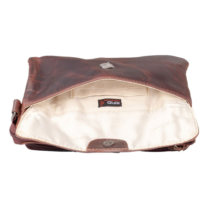 Natasha Concealed Carry Cognac Mahogany