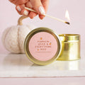 Pumpkin Spice & Everything Nice Tin Candle | Add On