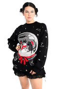 gothic rat sweater cardigan