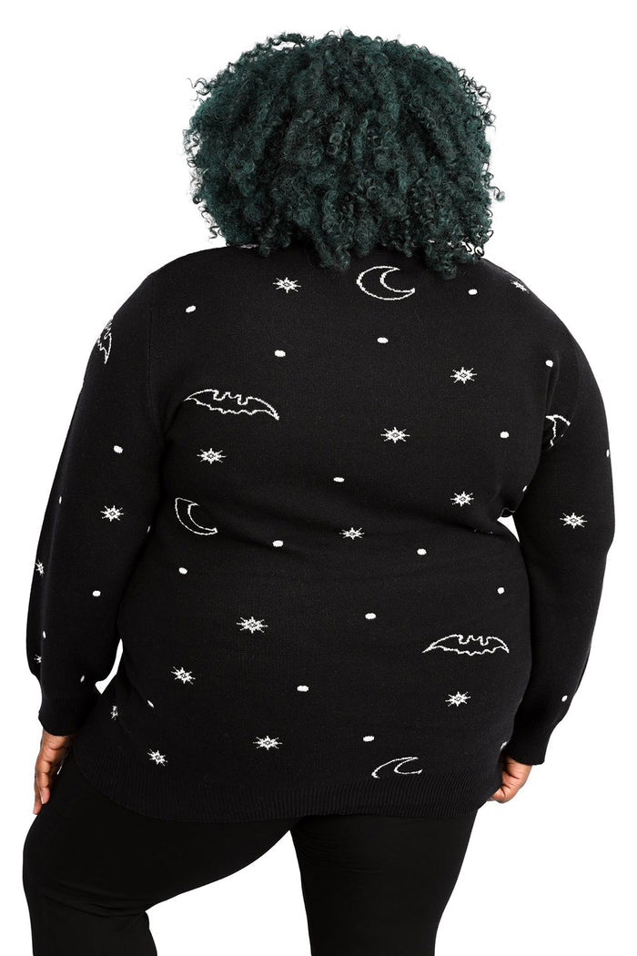 knitted cotton rat sweater cardigan by foxblood