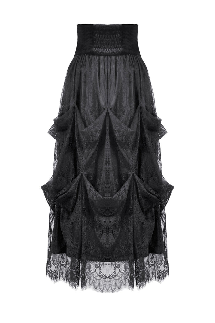 Ravenhall Draped Lace Skirt
