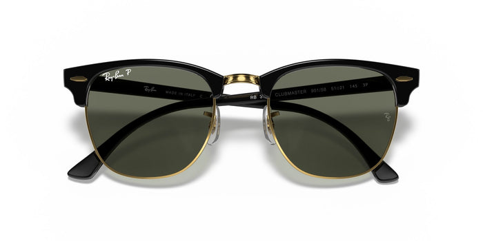 RAYBAN RB3016 CLUBMASTER 90158 51 SUNGLASSES