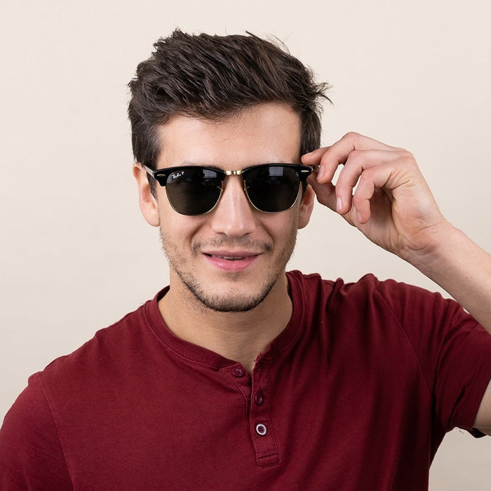 RAYBAN RB3016 CLUBMASTER 90158 51 SUNGLASSES