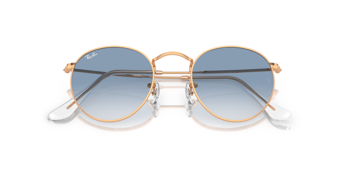 RAYBAN RB3447 ROUND METAL  92023F 50 SUNGLASSES