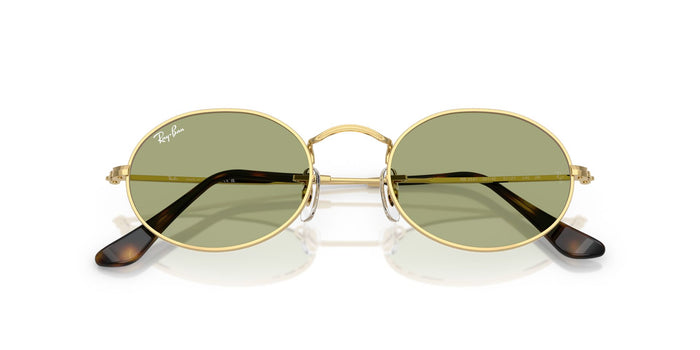 RAYBAN RB3547 OVAL 001 4E 51 SUNGLASSES