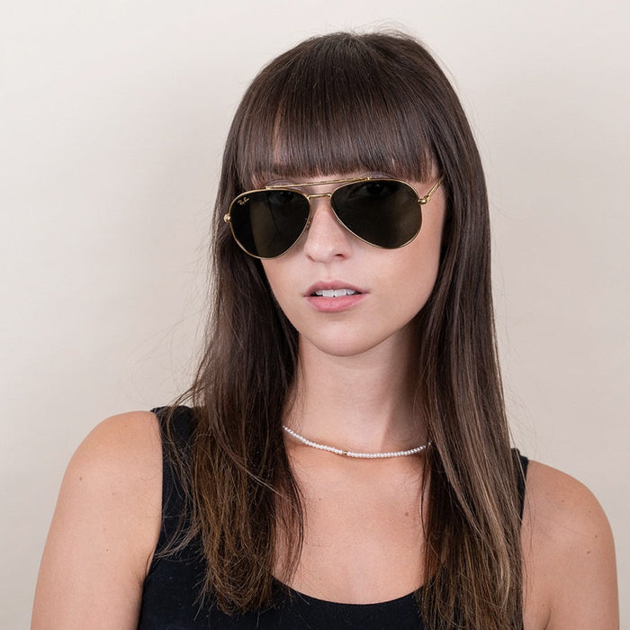 RAYBAN RB3625 NEW AVIATOR 919631 58 SUNGLASSES