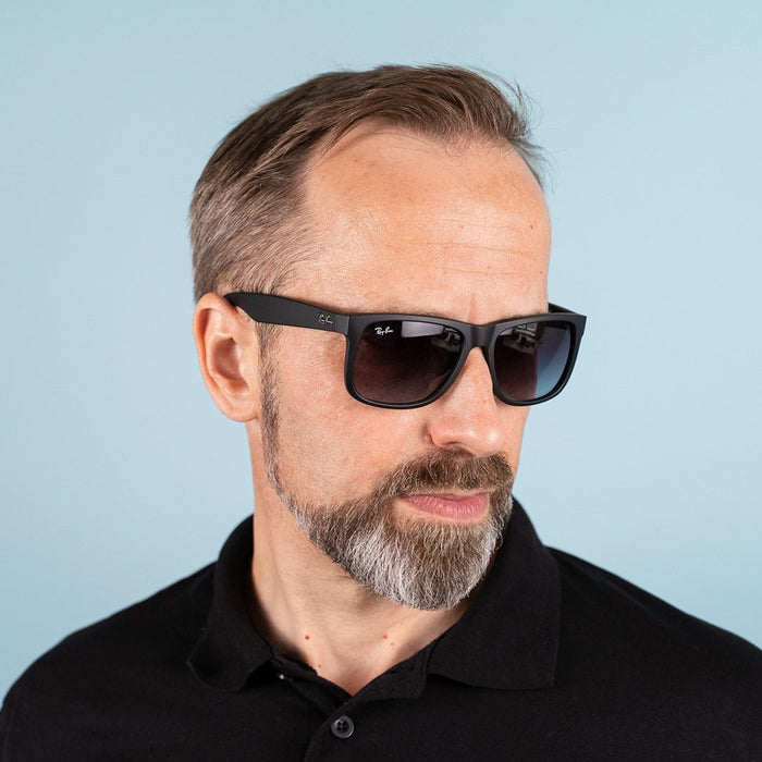 RAYBAN RB4165 JUSTIN 6018G 55 SUNGLASSES
