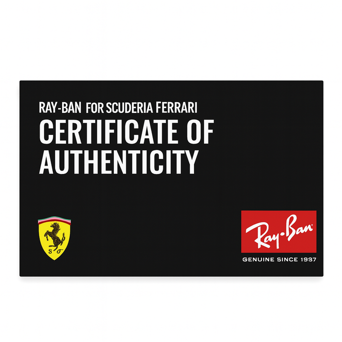 RAYBAN RB4443M SCUDERIA FERRARI F60271 57 SUNGLASSES