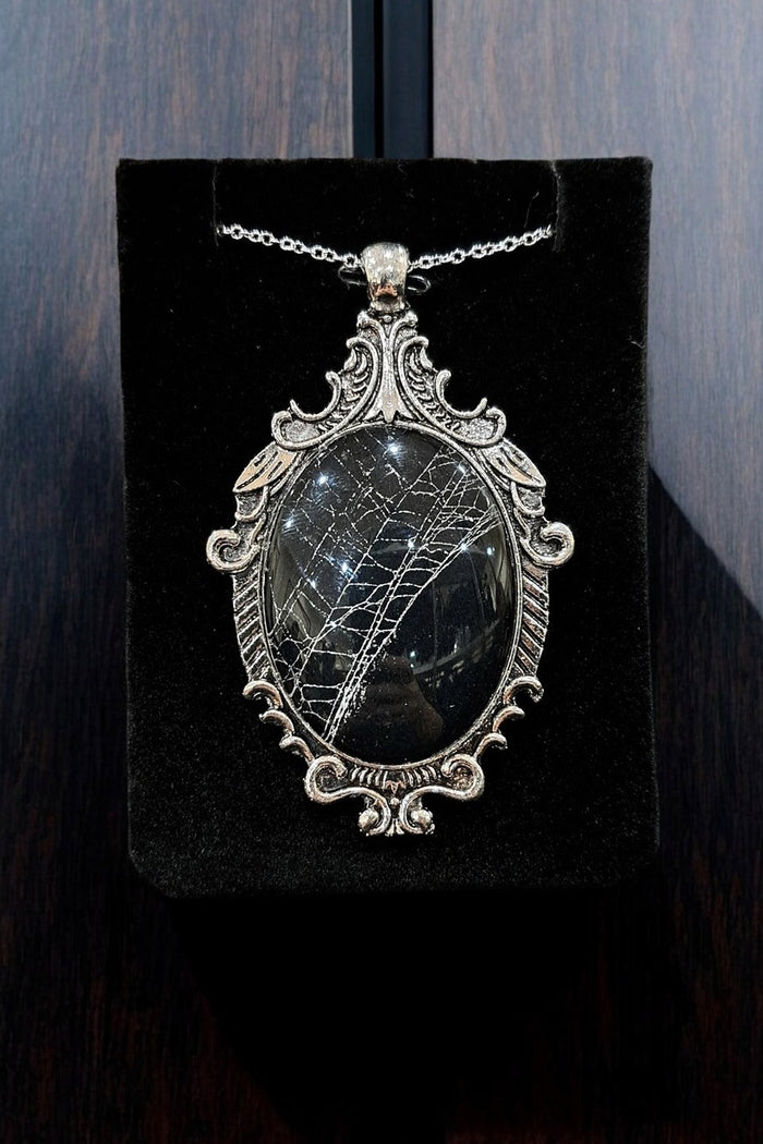 strange and unusual spiderweb jewelry