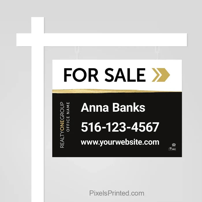 Realty ONE Group for sale sign panels sign panels PixelsPrinted