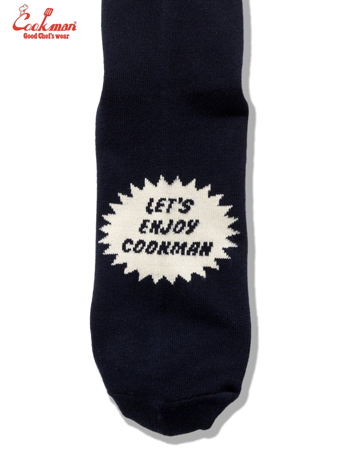 RIB CREW SOCKS NLBM CHICAGO AMERICAN GIANTS - NAVY