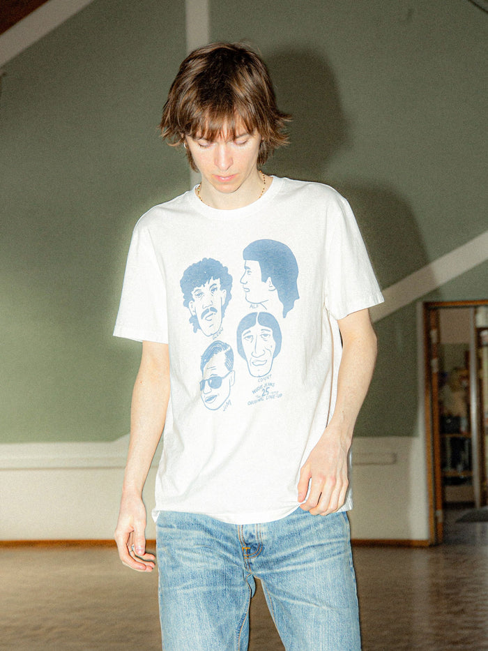 Roy T-Shirt Fab Four - Chalk White