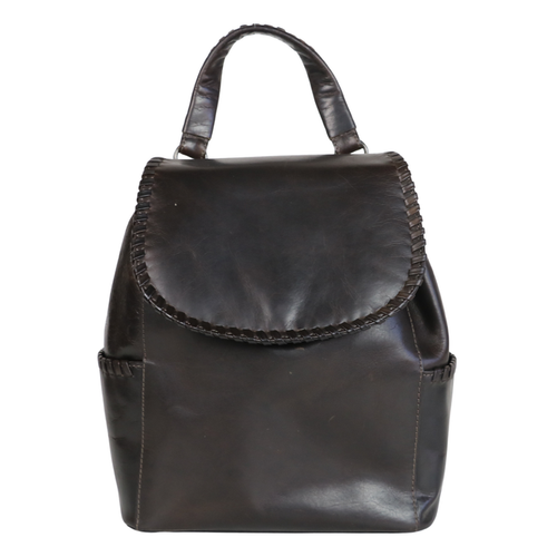 -SALE- Concealed Carry Allie Leather Backpack by Lady Conceal