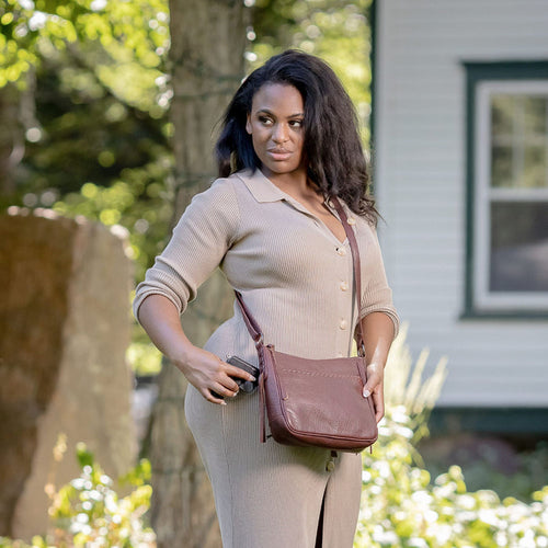 Callie Crossbody Mahogany