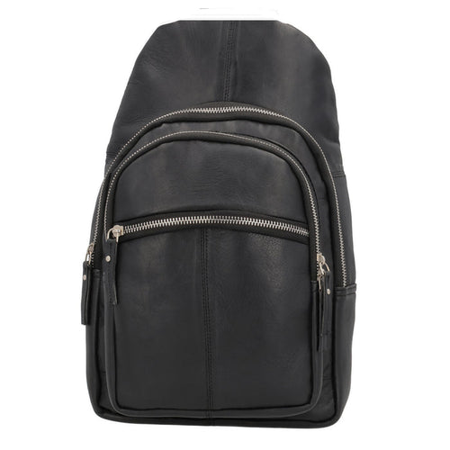Concealed Carry Harley Lambskin Sling by DS Conceal - Tactical Sling Gun Bag - Unisex Universal Holster Bag - Firearm CCW Gear - Backpack for Concealed Carry - Pistol Bag