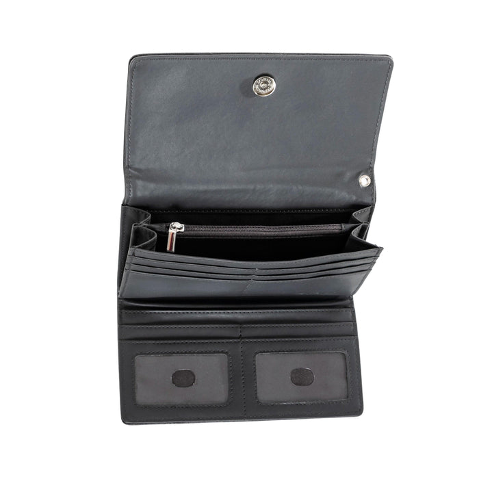 Morgan Clutch Wallet -  Lady Conceal -  Wallets -  leather clutch wallet -  brown leather clutch wallet -  leather clutch wallet purse bag -  classic leather clutch wallet -  gray leather clutch wallet  small wallets for women -  mini wallet -  ladies wallet purse -  women wallet sale -  best small wallets for women