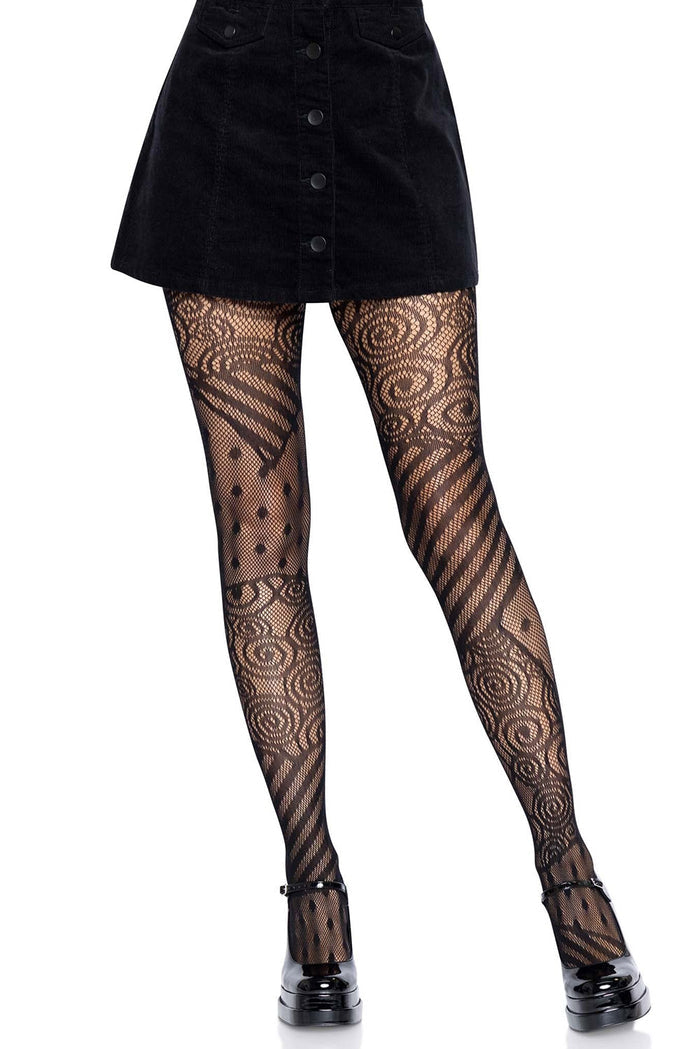 Sally's Stitches Patchwork Tights