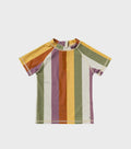Salted Stories | Multi stripe swim tee multicolor