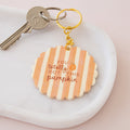 Scallop 'You Totally Got This Pumpkin' Keyring