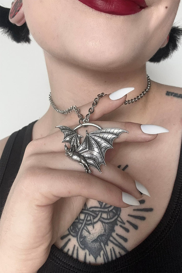 gothic bat jewelry by mother of hades