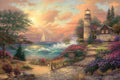 Diamond Painting Seaside Dreams 41.3" x 27.6" (105cm x 70cm) / Square With 63 Colors Including 3 ABs and 1 Fairy Dust Diamonds / 118,301