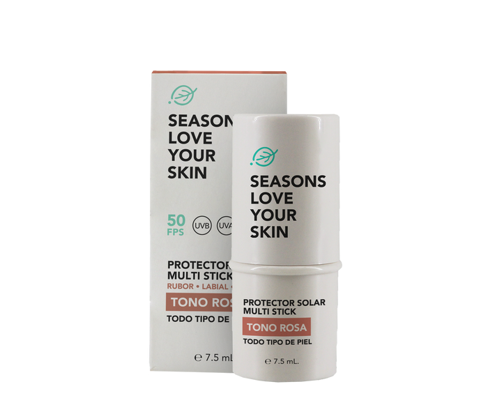 Season Love Your Skin Protector Solar FPS50 Multi Stick Tono Rosa 7.5 ml - SEASONS Love Your Skin