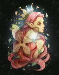Diamond Painting Seelie Strawberry Fae 22" x 28" (55.8cm x 70.6cm) / Round with 48 Colors including 2 ABs and 1 Fairy Dust Diamonds and 2 Special Diamonds / 50,008