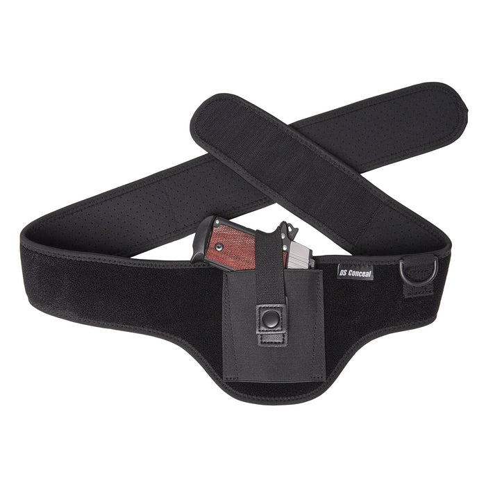 Unisex Simple Belly Band by DS Conceal -  Fast Draw Gun Holster for women and men Unisex -  Unisex Simple Belly Band -  DS Conceal Fast Draw Gun Holster -  Leather Belly Band pistol bag -  Tactical womans purse for pistol -  Concealed Belly Band -  most popular crossbody bag -  crossbody handgun bag -  crossbody bags for everyday use -  Lady Conceal -