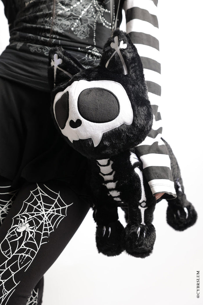 gothic cat bag