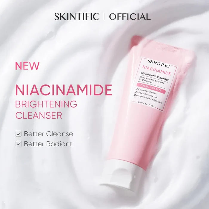 SKINTIFIC - Niacinamide Brightening Cleanser