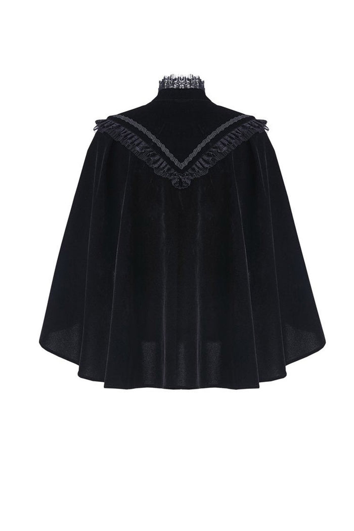 lace gothic capelet