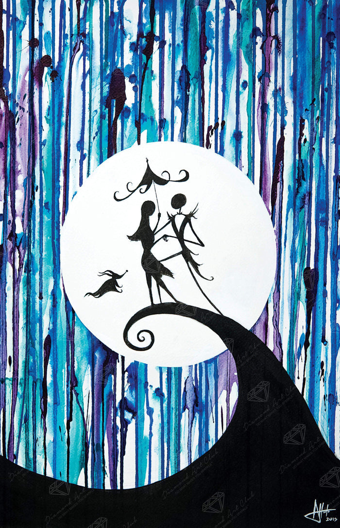 Diamond Painting Something In The Air 18" x 28″ (46cm x 71cm) / Round with 26 Colors including 2 ABs / 41,237