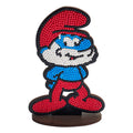Diamond Painting Sparkle Pals™ - PapaSmurf 5.8" x 3.8" (14.7cm x 9.8cm) / Round with 4 Colors including 3 Fairy Dust Diamonds / 1,037