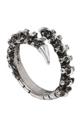Occult spine ring with vertebrae detail