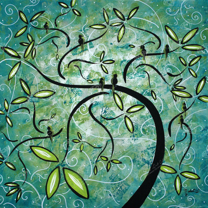 Diamond Painting Spring Shine 16.5" x 16.5″ (42cm x 42cm) / Square With 26 Colors Including 2 ABs / 27,226
